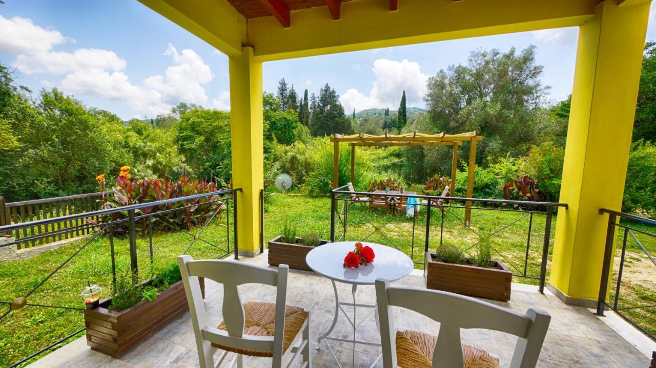 Vila Zen Stone House Agios Georgios Pagon Exteriér fotografie