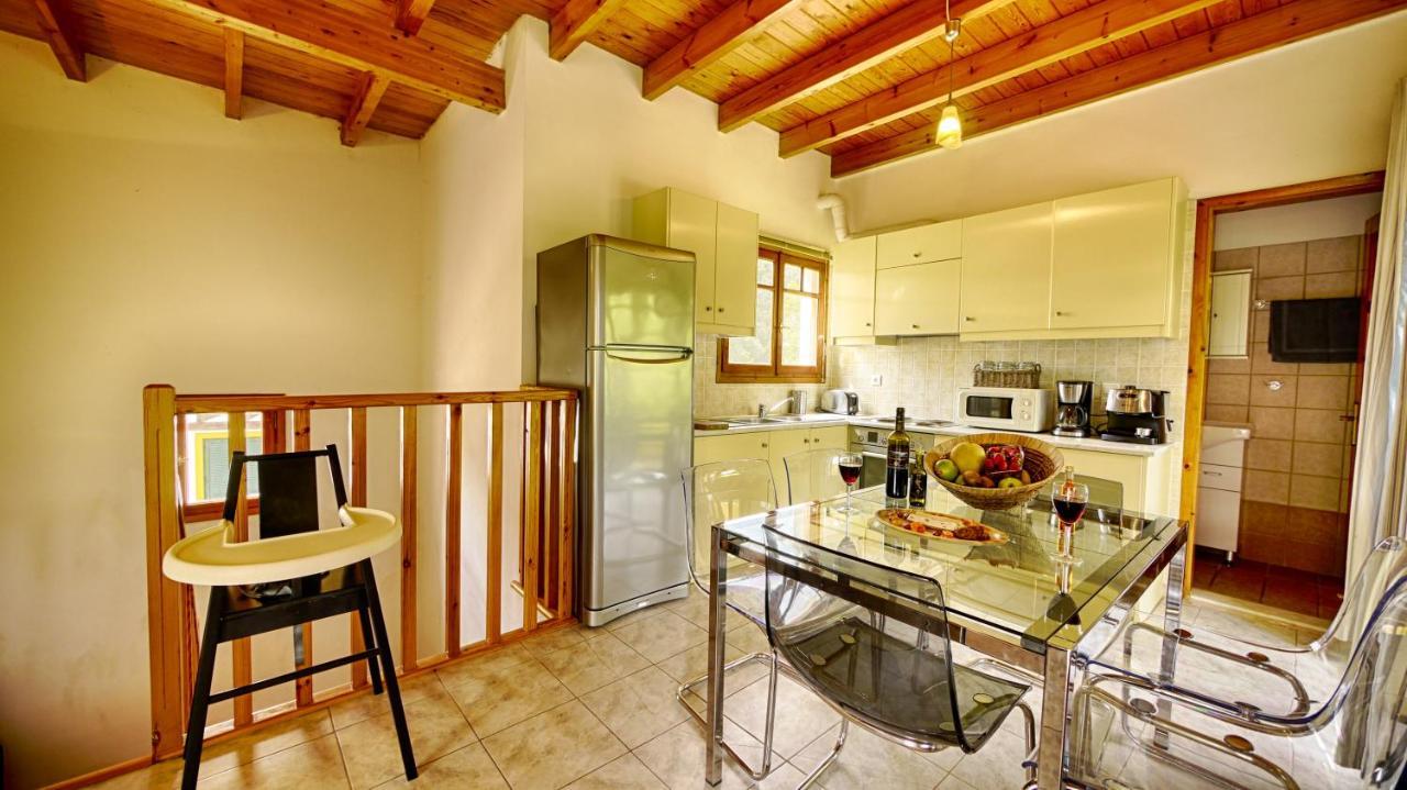 Vila Zen Stone House Agios Georgios Pagon Exteriér fotografie